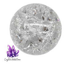 Load image into Gallery viewer, Fire & Ice Quartz Spheres