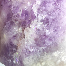 Load image into Gallery viewer, Amethyst + Flower Agate Point # 14