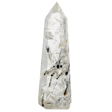 Load image into Gallery viewer, Black Tourmaline in Quartz Point # 37