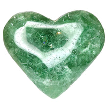 Load image into Gallery viewer, Green Strawberry Quartz Heart # 187