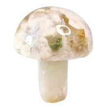 Load image into Gallery viewer, Flower Agate Mushroom # 100