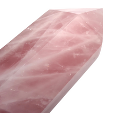 Load image into Gallery viewer, Rose Quartz D/T Point # 104