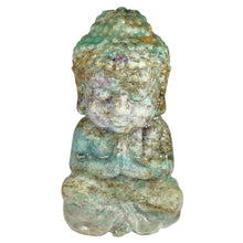 Load image into Gallery viewer, Ruby in Fuchsite Buddha # 58