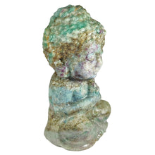Load image into Gallery viewer, Ruby in Fuchsite Buddha # 58