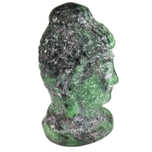 Load image into Gallery viewer, Ruby in Zoisite Buddha Head # 99