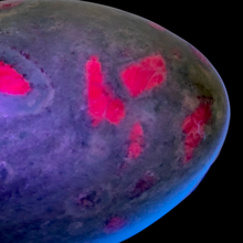Load image into Gallery viewer, Ruby in Fuchsite Egg # 95