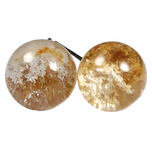 Load image into Gallery viewer, Scenic Garden Quartz Sterling Silver Stud Earring # 146