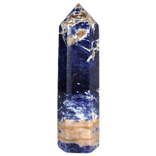Load image into Gallery viewer, Sunset Sodalite Point # 135