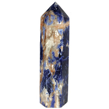 Load image into Gallery viewer, Sunset Sodalite Point # 197