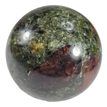 Load image into Gallery viewer, Star Garnet in Diopside Sphere # 133