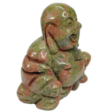Load image into Gallery viewer, Unakite Buddha # 144