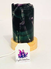 Load image into Gallery viewer, Rainbow Fluorite Lamp #180