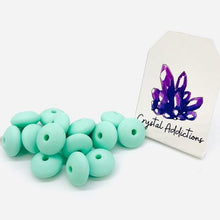 Load image into Gallery viewer, Beads - Silicone Plain Lentils 12mm