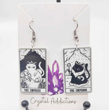 Load image into Gallery viewer, Tarot Cat Earrings
