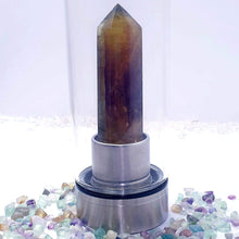Load image into Gallery viewer, Rainbow Fluorite Stainless Steel Drink Bottle