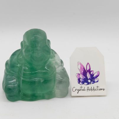 Green Fluorite Buddha # 44