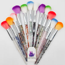 Load image into Gallery viewer, Makeup Brush Long Handle Crystal Chips