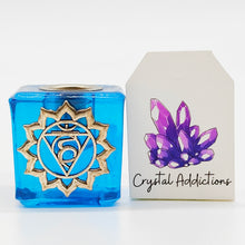 Load image into Gallery viewer, Chakra Glass Candle Holder
