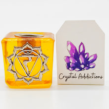 Load image into Gallery viewer, Chakra Glass Candle Holder