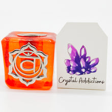 Load image into Gallery viewer, Chakra Glass Candle Holder