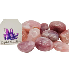 Load image into Gallery viewer, Purple Rose Quartz Tumble