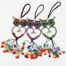 Load image into Gallery viewer, Chakra Chip Owl Hanger
