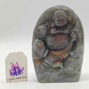 Purple Labradorite Buddha # 162