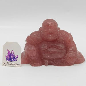 Strawberry Quartz Buddha # 192