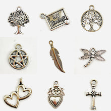 Load image into Gallery viewer, Silver Charms for DIY Accessories