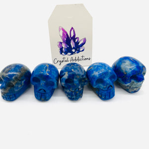 Lapis Lazuli Mini Skulls