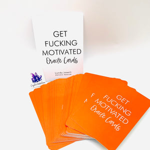 Get F#%*+ing Motivated Oracle Cards