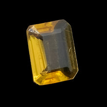 Load image into Gallery viewer, Citrine Emerald Cut Gemstone