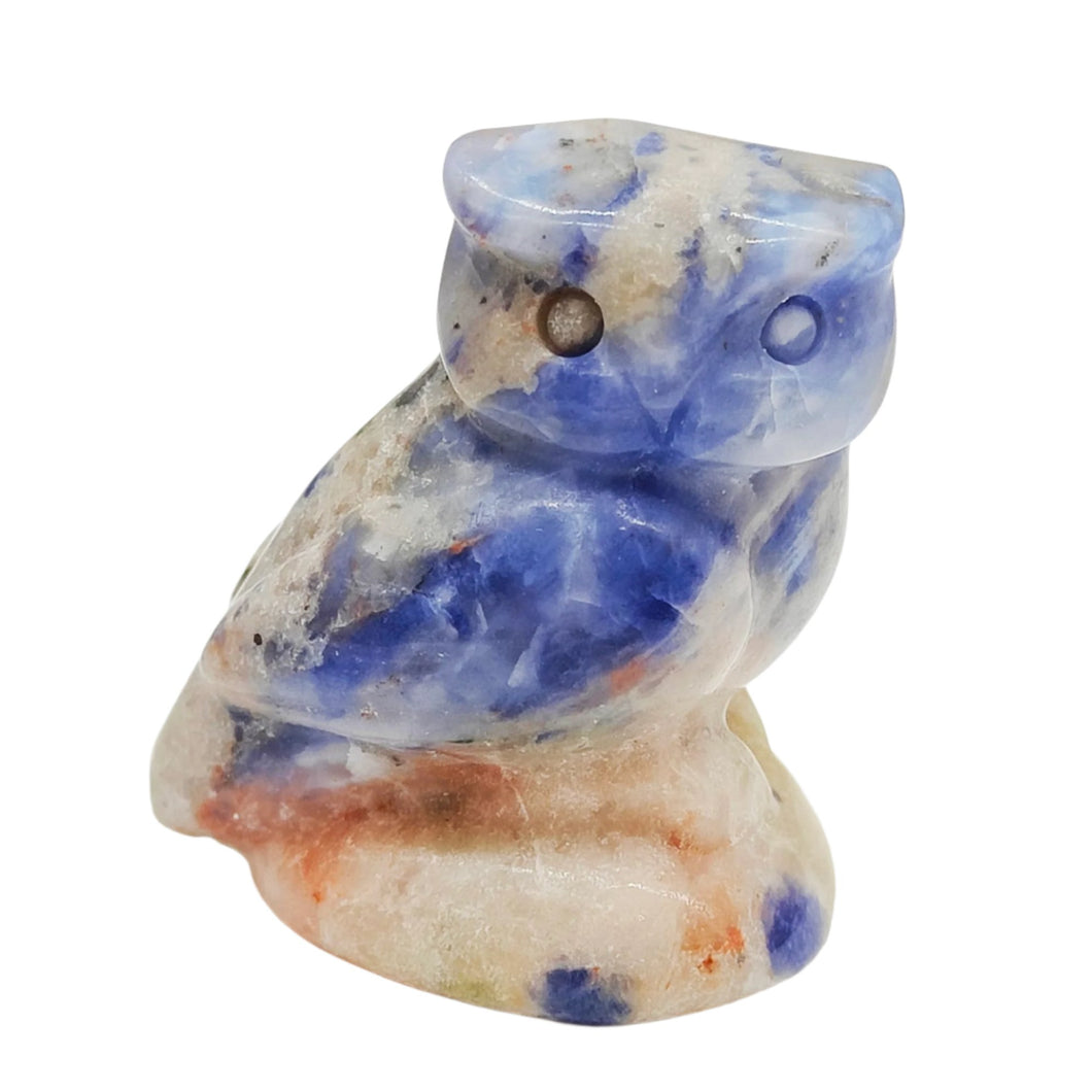 Sodalite Owl # 105