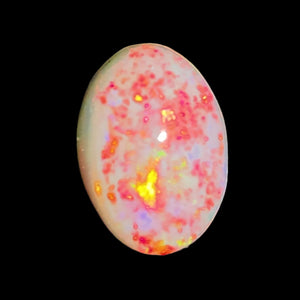 White Opal Oval # 44