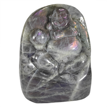 Load image into Gallery viewer, Purple Labradorite Buddha # 105
