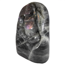 Load image into Gallery viewer, Purple Labradorite Buddha # 105
