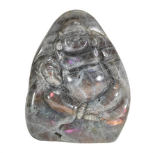 Load image into Gallery viewer, Purple Labradorite Buddha # 153
