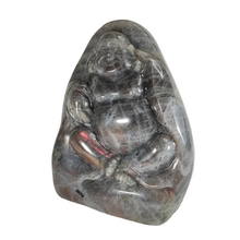 Load image into Gallery viewer, Purple Labradorite Buddha # 153
