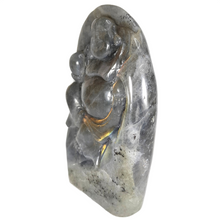 Load image into Gallery viewer, Purple Labradorite Buddha # 162
