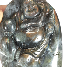 Load image into Gallery viewer, Purple Labradorite Buddha # 162
