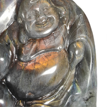 Load image into Gallery viewer, Purple Labradorite Buddha # 162
