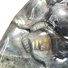 Load image into Gallery viewer, Purple Labradorite Buddha # 162
