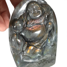Load image into Gallery viewer, Purple Labradorite Buddha # 162
