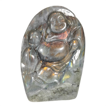 Load image into Gallery viewer, Purple Labradorite Buddha # 162
