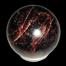 Load image into Gallery viewer, Garnet Sphere with Star # 197
