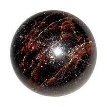 Load image into Gallery viewer, Garnet Sphere with Star # 197
