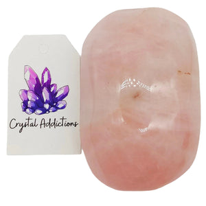 Rose Quartz Palm Stone # 148