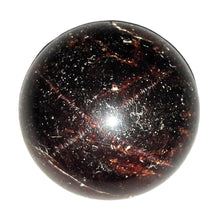 Load image into Gallery viewer, Garnet Sphere with Star # 144
