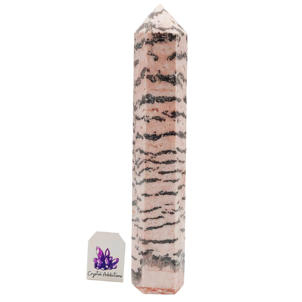 Pink Zebra Jasper Tower # 5