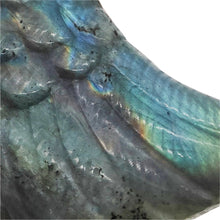 Load image into Gallery viewer, Labradorite Wing with Stand  # 96
